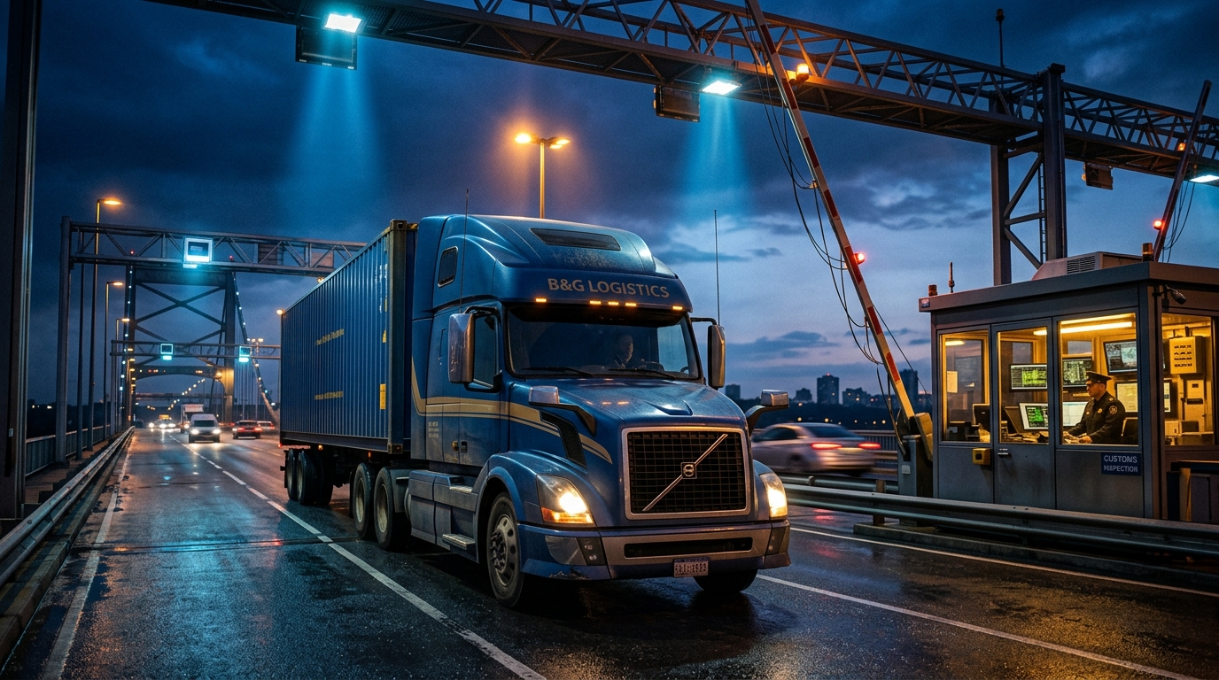 Escena 2: Cruce Aduana Puente Comercio Mundial